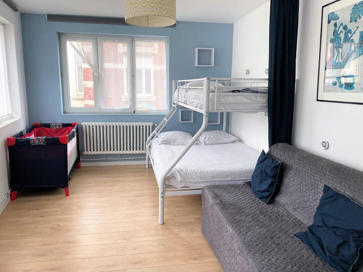Appartement Cosy Vue Mer Malo-les-Bains Bagian luar foto