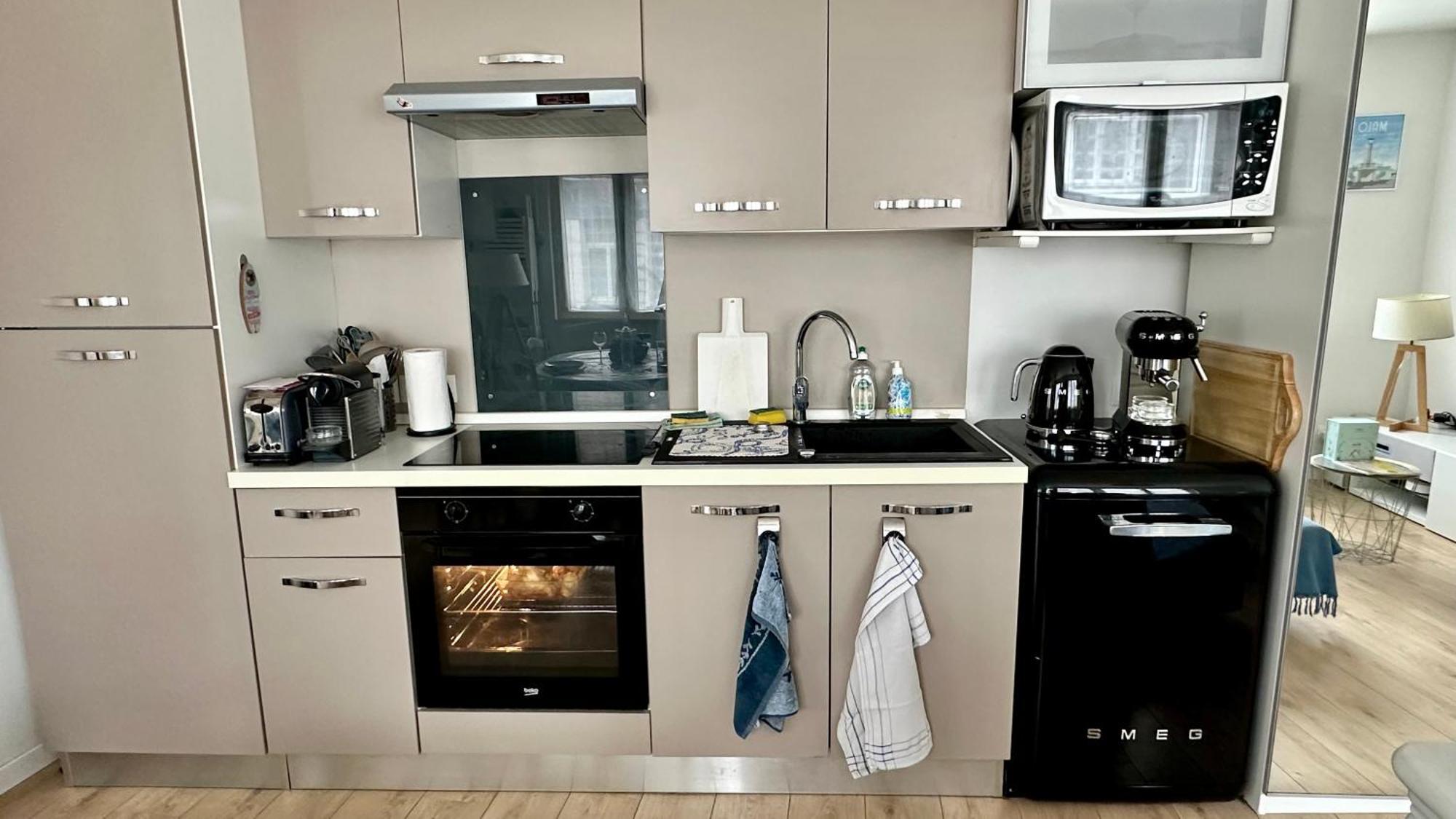 Appartement Cosy Vue Mer Malo-les-Bains Bagian luar foto